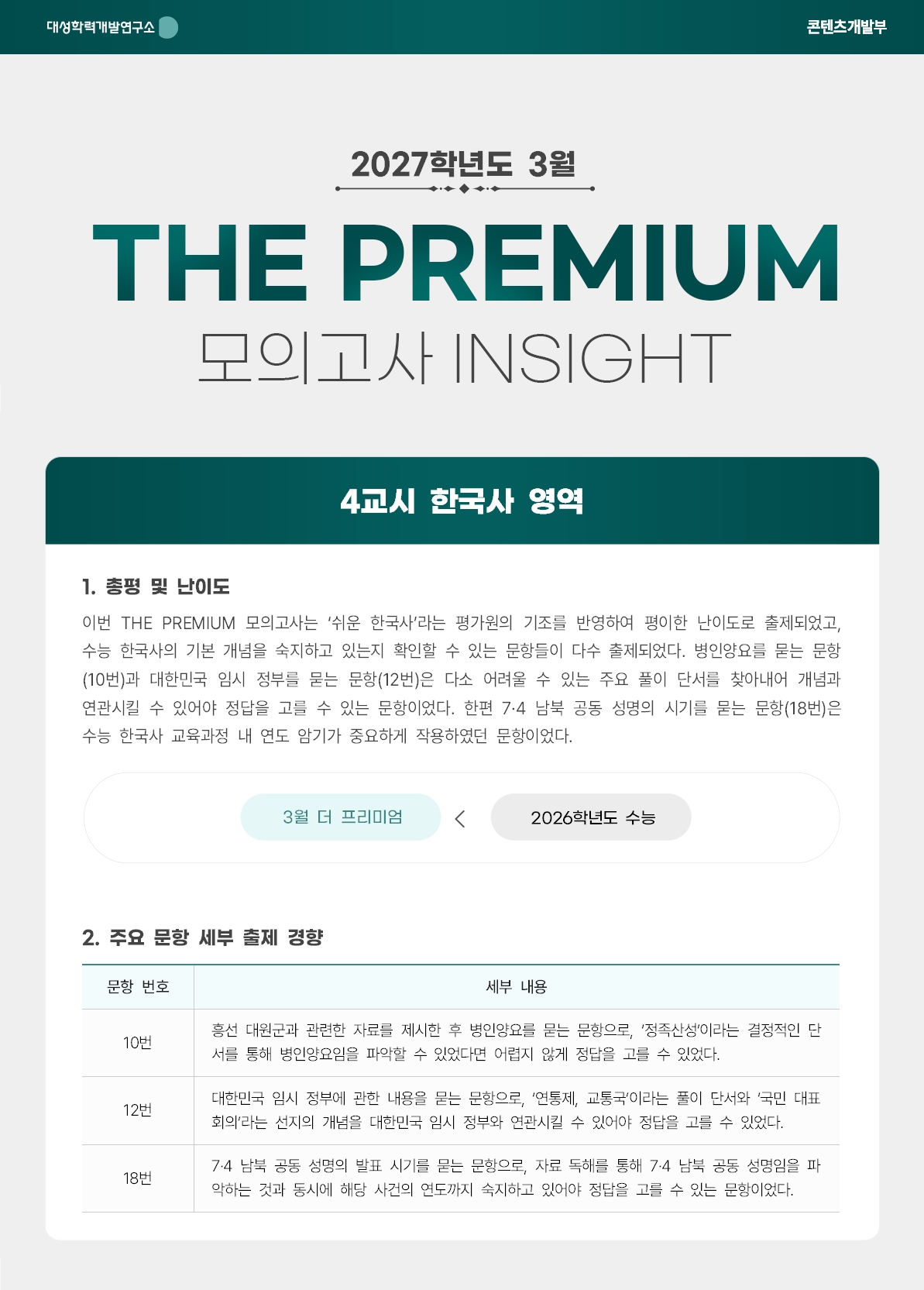 2027학년도 3월 THE PREMIUM 모의고사 INSIGHT 한국사.jpg
